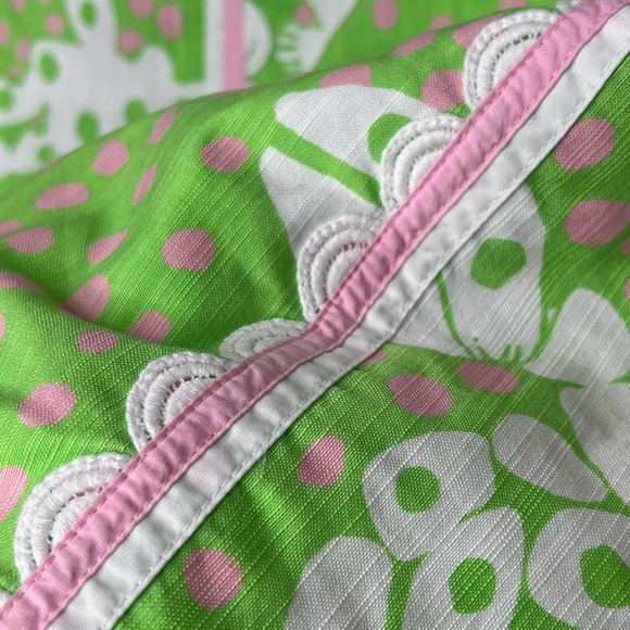 ❌SOLD❌ Lily Pulitzer Not So Crabby Crab Print Mini Skirt Women's 2 - Picture 4 of 4